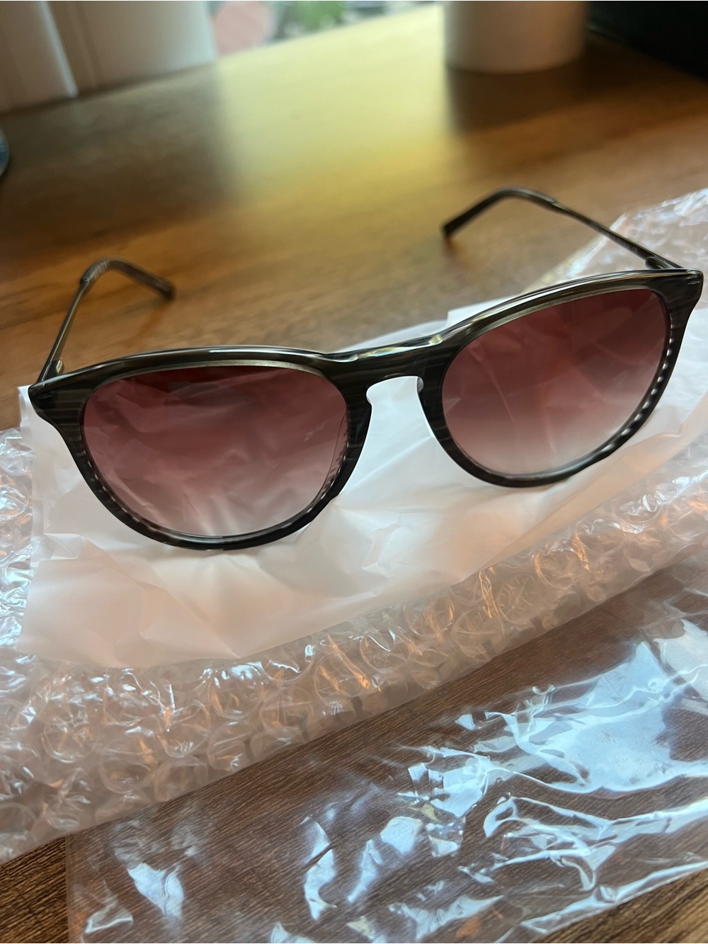 PRIMARY PRS09-BLACK/HORN-54-SUN Sunglasses